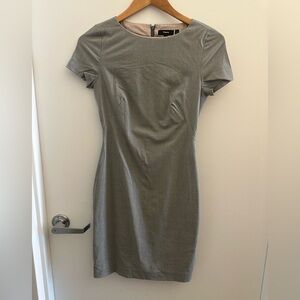 Theory Classic Gray Over-the-knee Dress